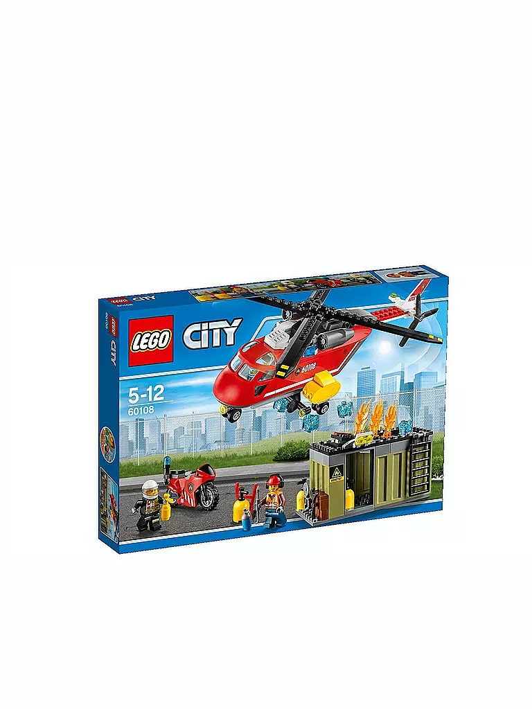 LEGO | Feuerwehr Löscheinheit 60108 | transparent