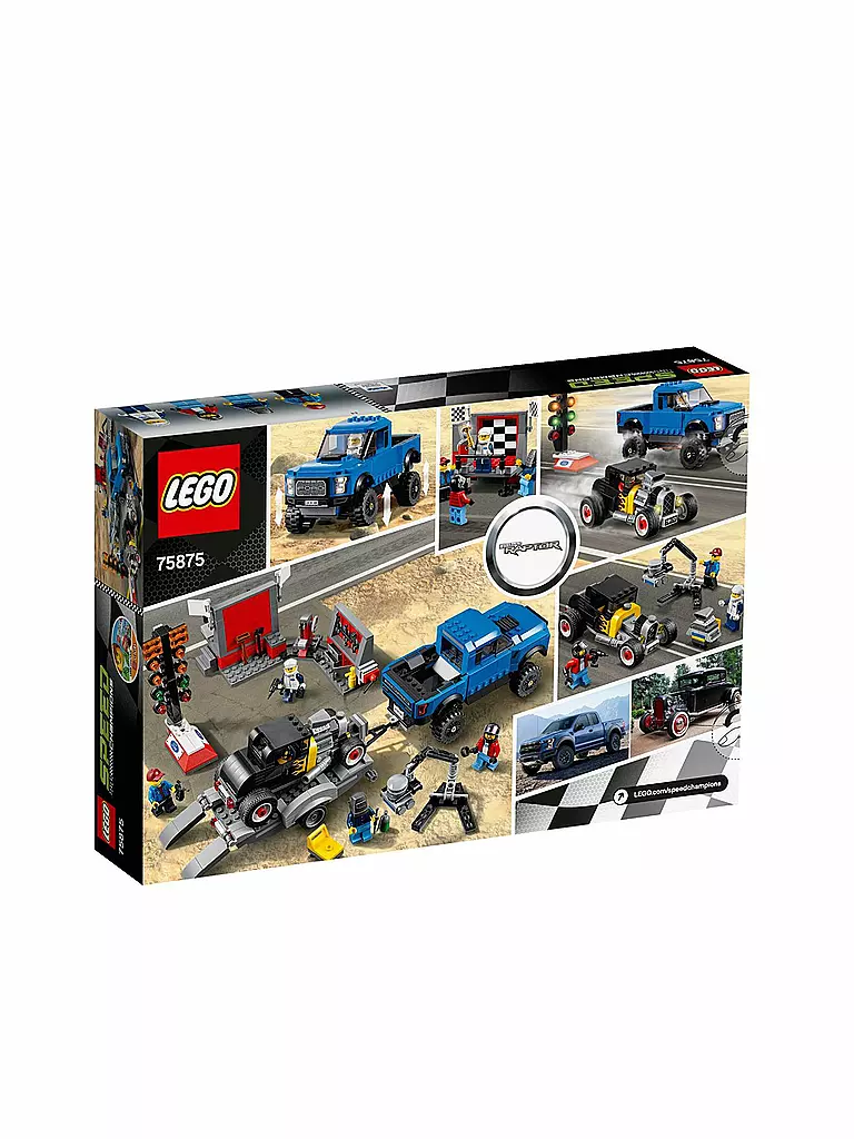LEGO | Ford F-150 Raptor & Ford Model A Hot Rod 75875 | 