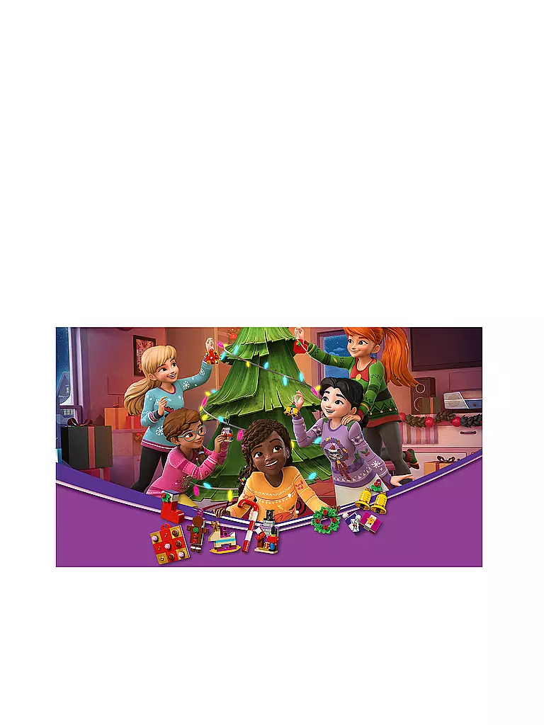 LEGO | Friends - Adventskalender 41353 | transparent