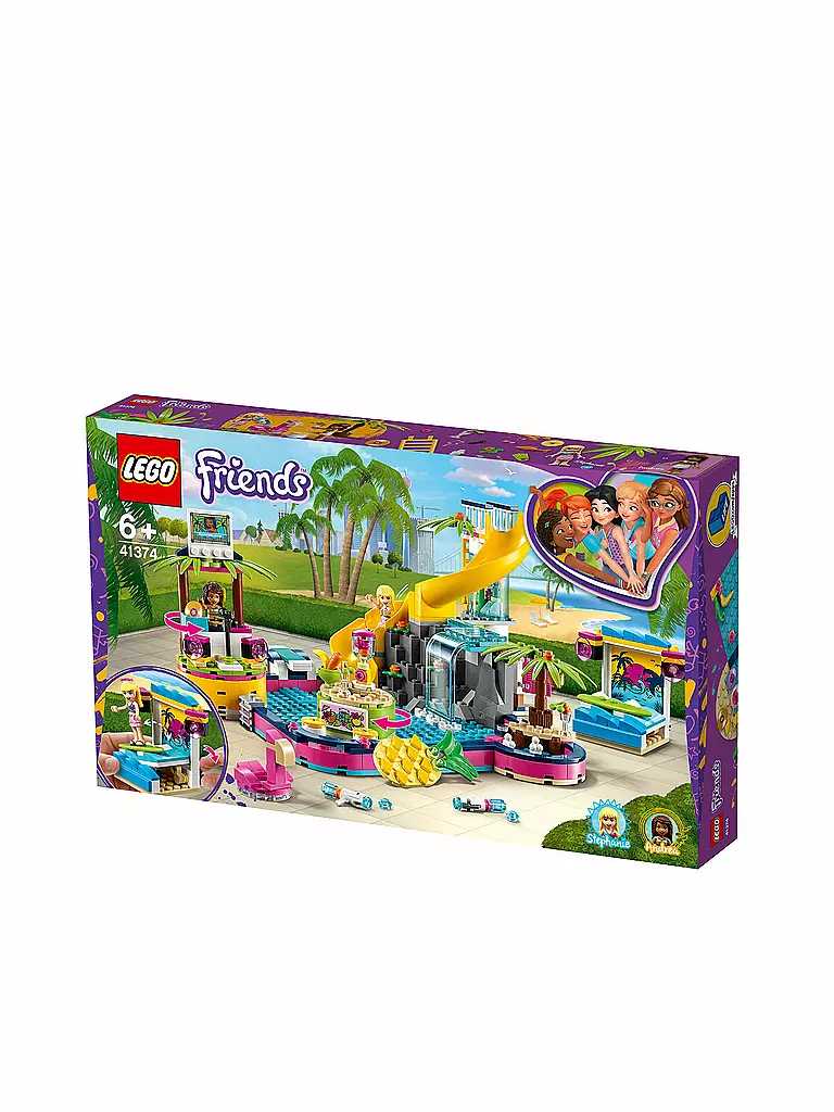 LEGO | Friends - Andreas Pool-Party 41374 | keine Farbe