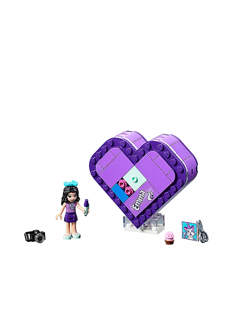 LEGO | Friends - Emma´s Herzbox 41355 | transparent