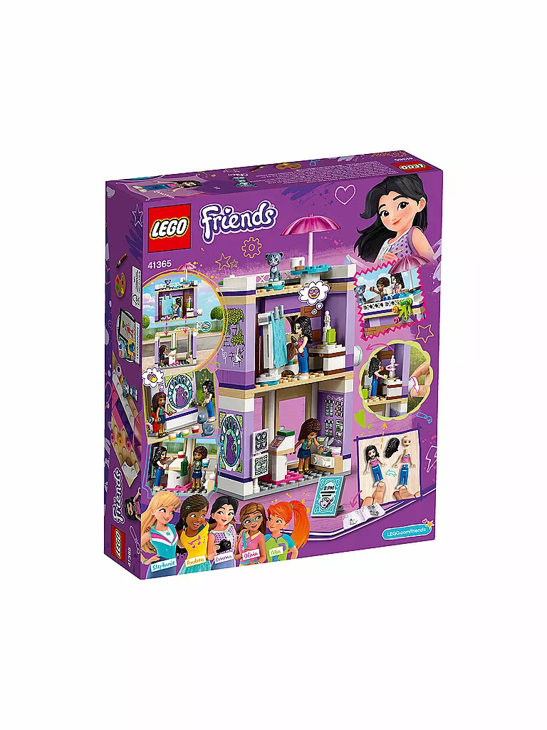 LEGO | Friends - Emmas Küchenstudio 41365 | transparent