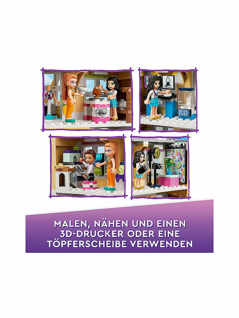 LEGO | Friends - Emmas Kunstschule 41711 | keine Farbe