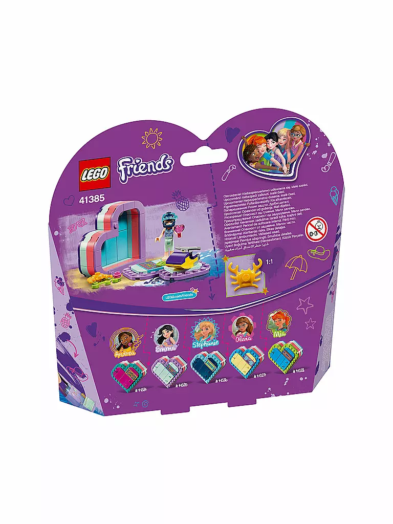 LEGO | Friends - Emmas sommerliche Herzbox 41385 | keine Farbe