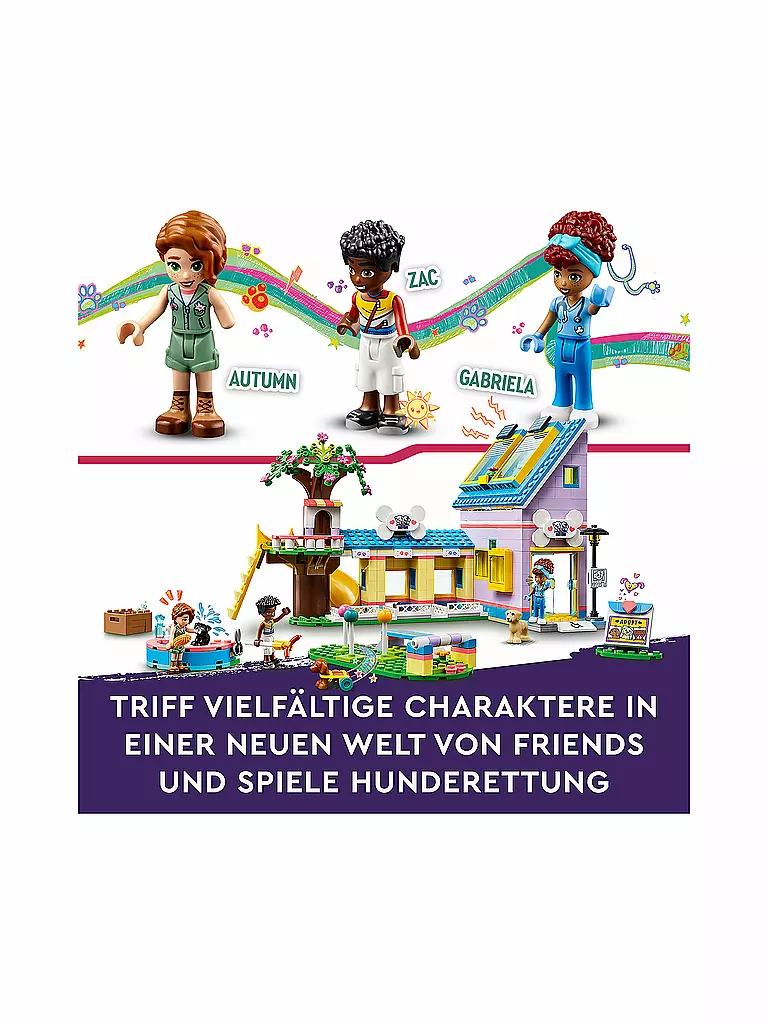 LEGO | Friends - Hunderettungszentrum 41727 | keine Farbe