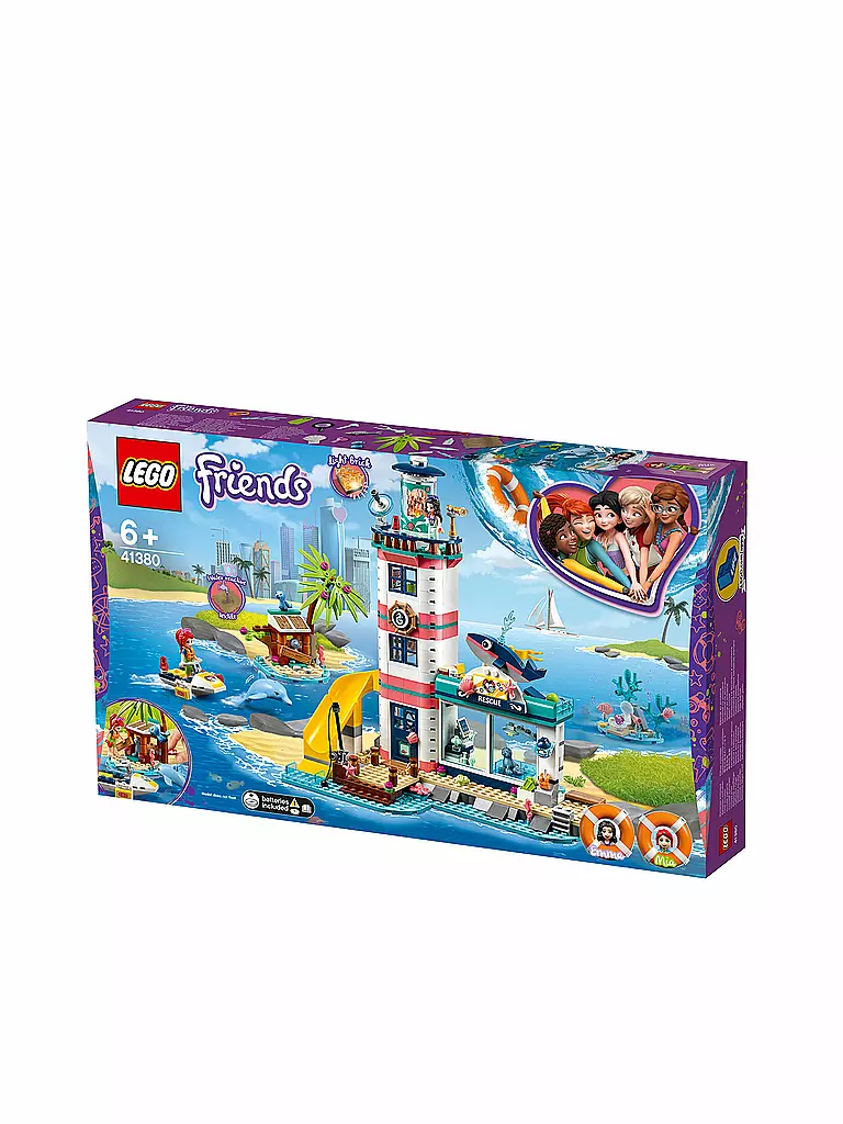 LEGO | Friends - Leuchtturm mit Flutlicht 41380 | 