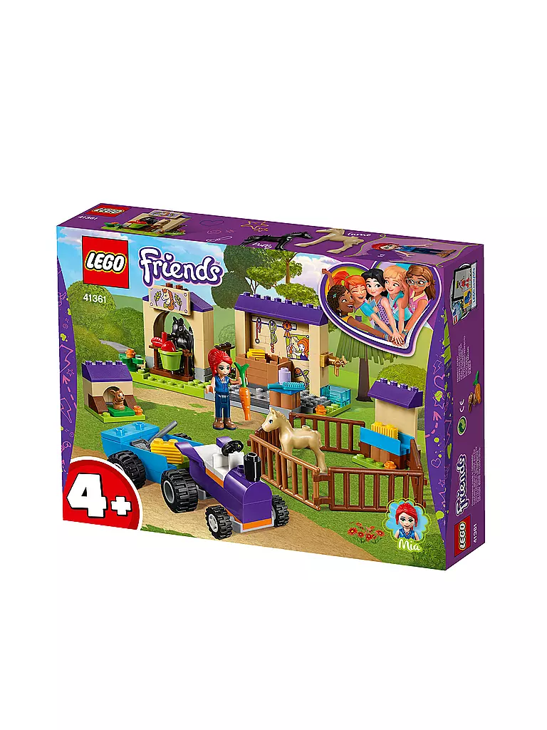 LEGO | Friends - Mias Fohlenstall 41361 | transparent