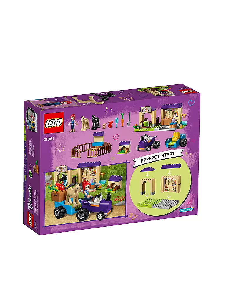 LEGO | Friends - Mias Fohlenstall 41361 | transparent