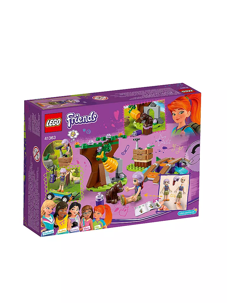 LEGO | Friends - Mias Outdoor Abenteuer 41363 | transparent