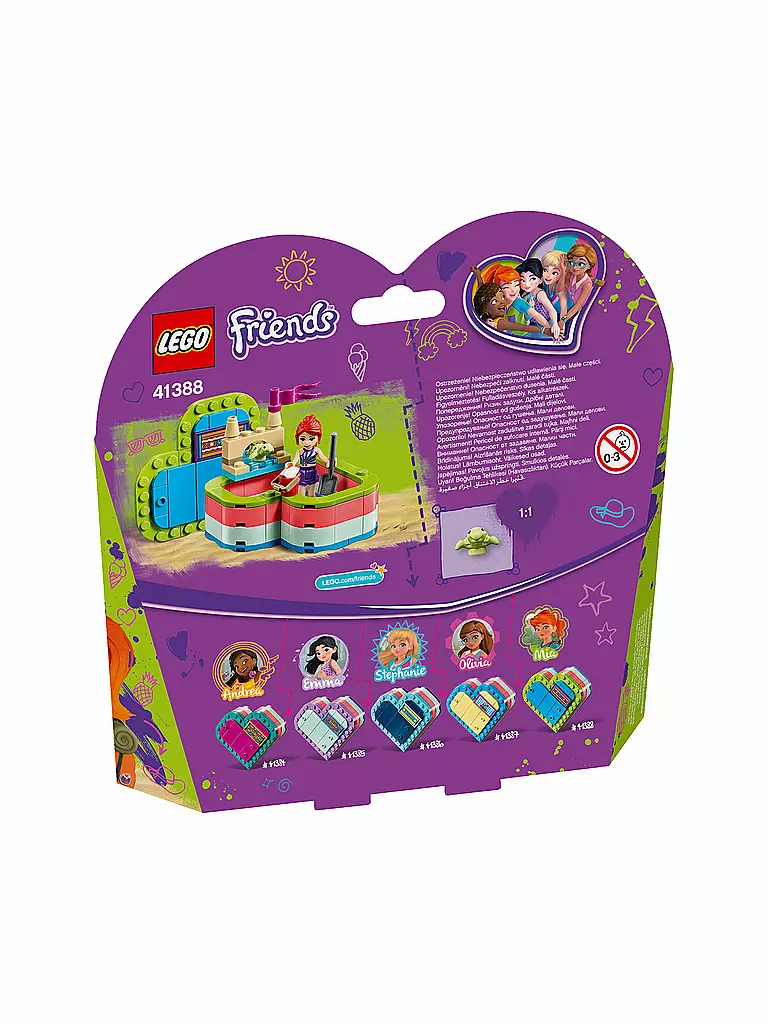 LEGO | Friends - Mias sommerliche Herzbox 41388 | keine Farbe