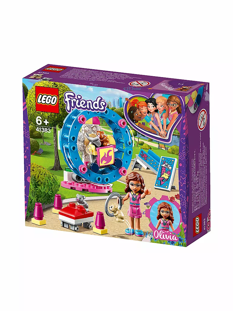 LEGO | Friends - Olivias Hamster Spielplatz 41383 | transparent