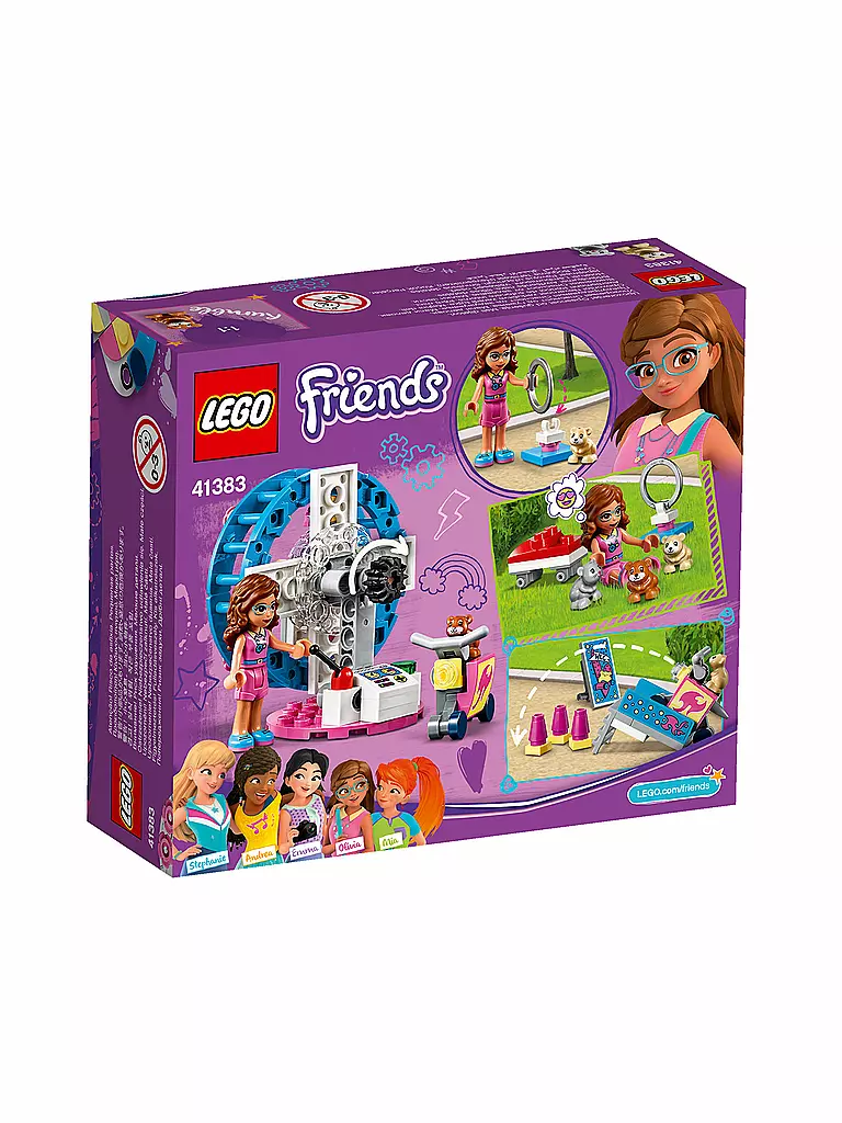 LEGO | Friends - Olivias Hamster Spielplatz 41383 | transparent