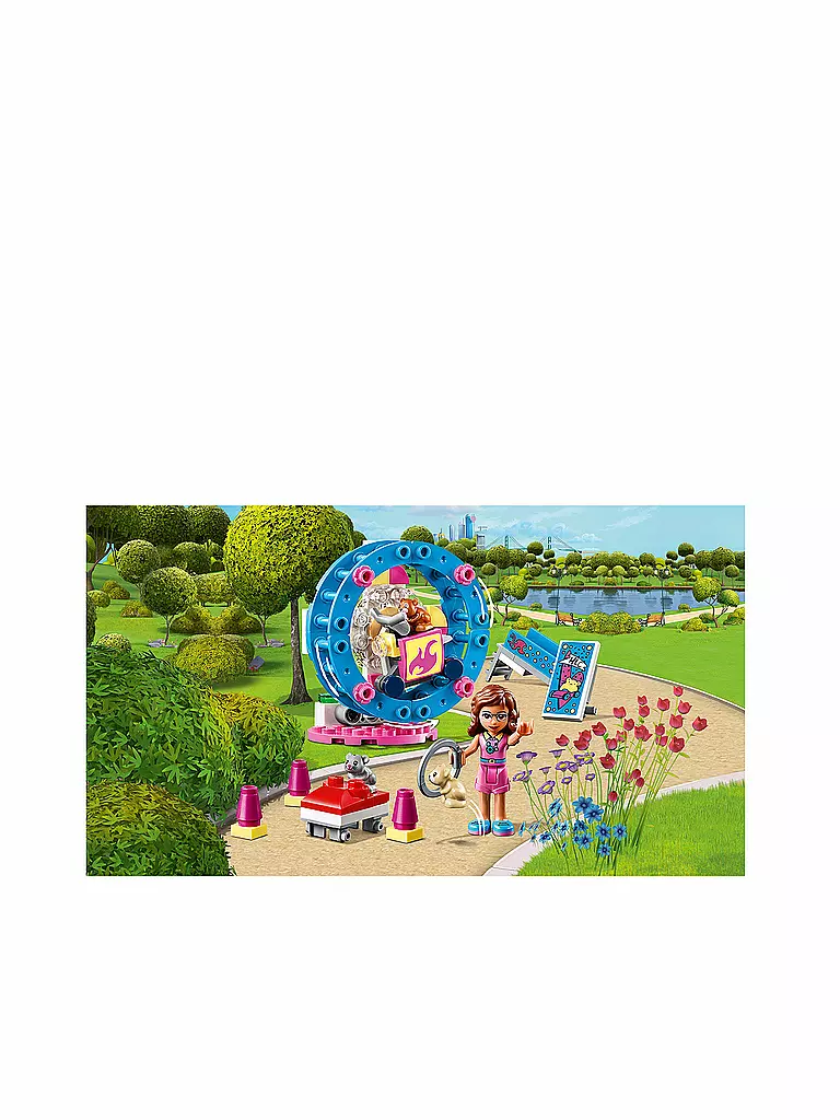 LEGO | Friends - Olivias Hamster Spielplatz 41383 | transparent