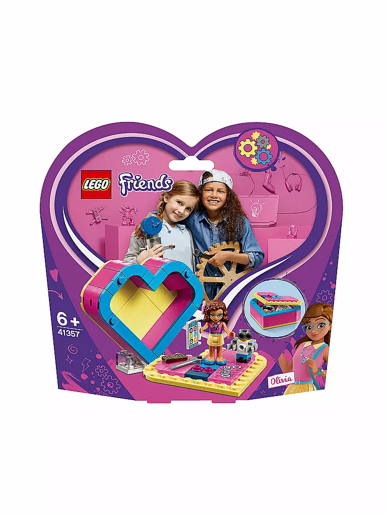 LEGO | Friends - Olivias Herzbox 41357 | transparent