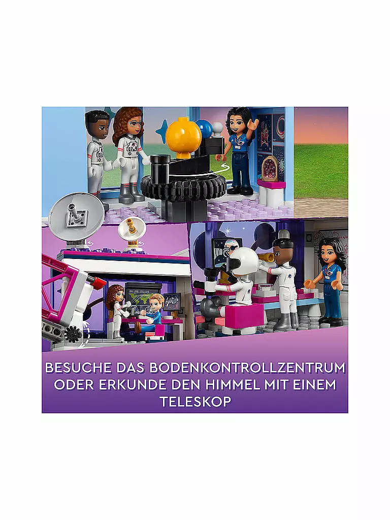 LEGO | Friends - Olivias Raumfahrt-Akademie 41713 | keine Farbe