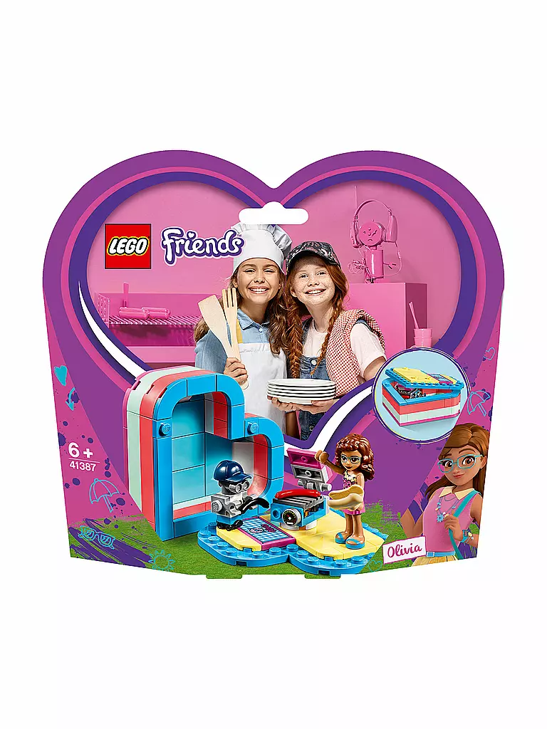 LEGO | Friends - Olivias sommerliche Herzbox 41387 | keine Farbe