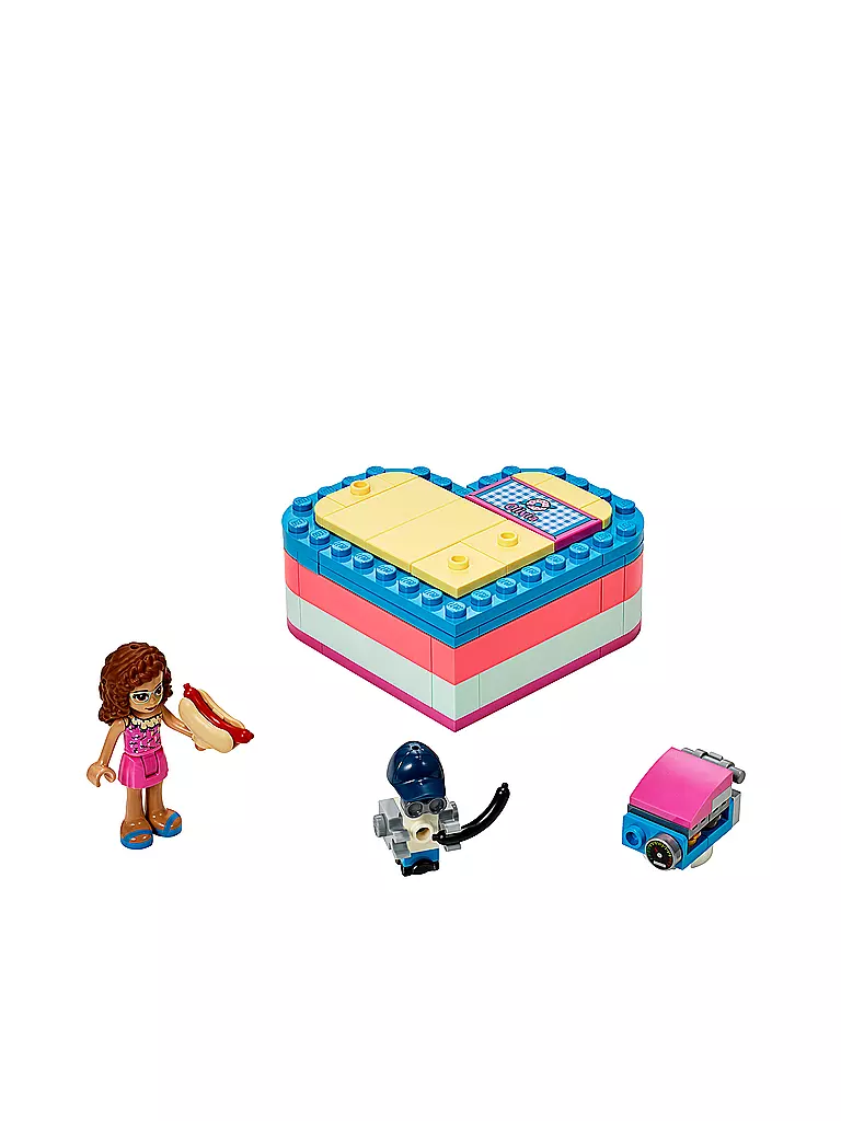 LEGO | Friends - Olivias sommerliche Herzbox 41387 | keine Farbe
