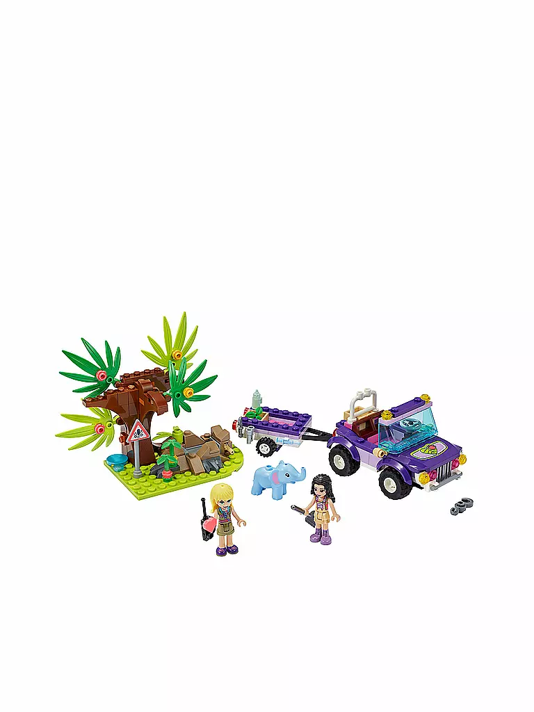 LEGO | Friends - Rettung des Elefantenbabys mit Transporter 41421 | keine Farbe