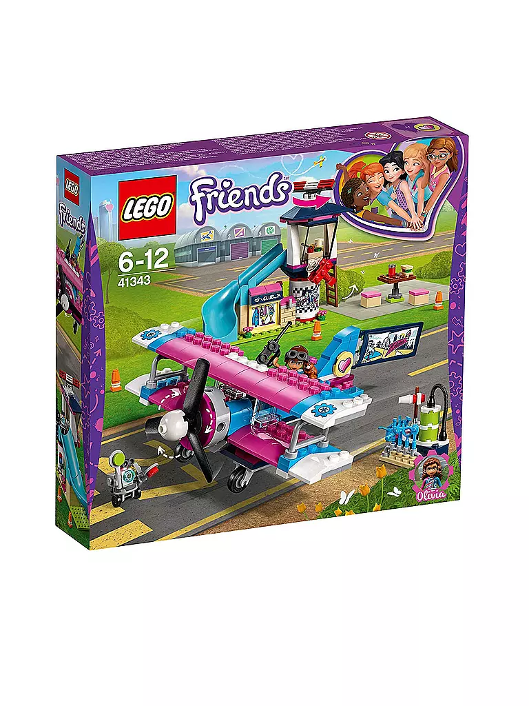 LEGO | Friends - Rundflug über Heartlake City 41343 | transparent