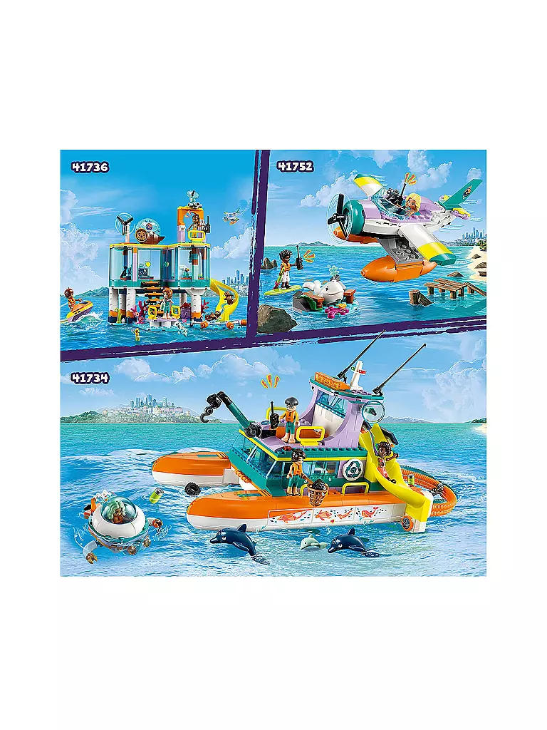 LEGO | Friends - Seerettungsboot 41734 | keine Farbe