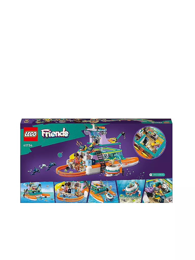 LEGO | Friends - Seerettungsboot 41734 | keine Farbe