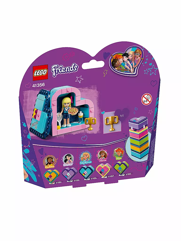 LEGO | Friends - Stephanies Herzbox 41356 | transparent