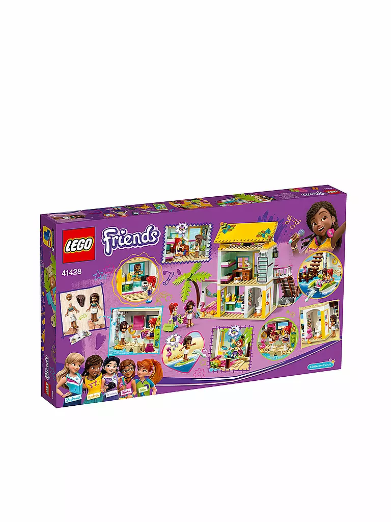 LEGO | Friends - Strandhaus mit Tretboot 41428 | keine Farbe