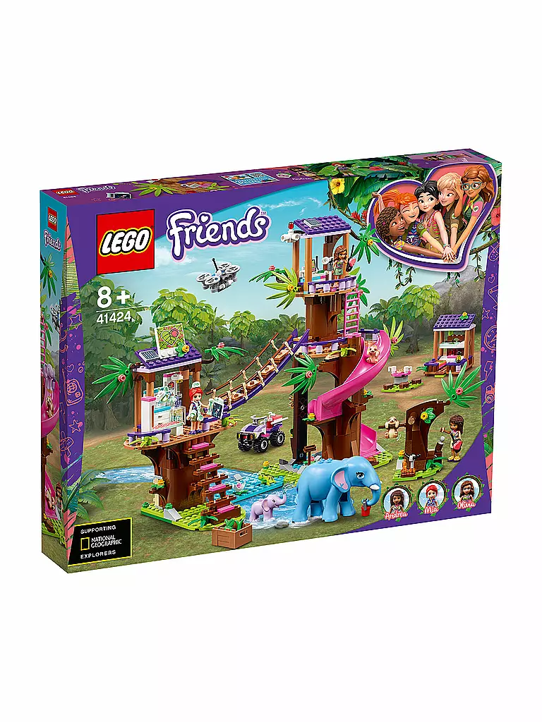 LEGO | Friends -Tierrettungsstation im Dschungel 41424 | keine Farbe