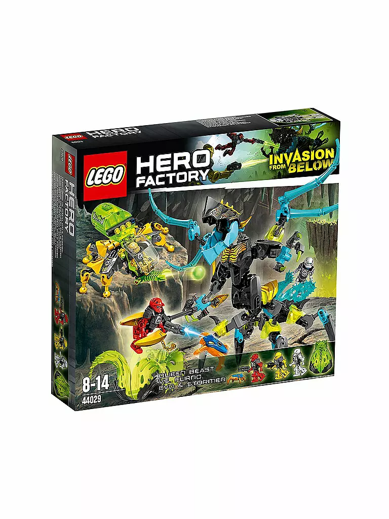 LEGO | Hero Factory - Queen Beast vs. Furno, Evo & Stormer 44029 | 