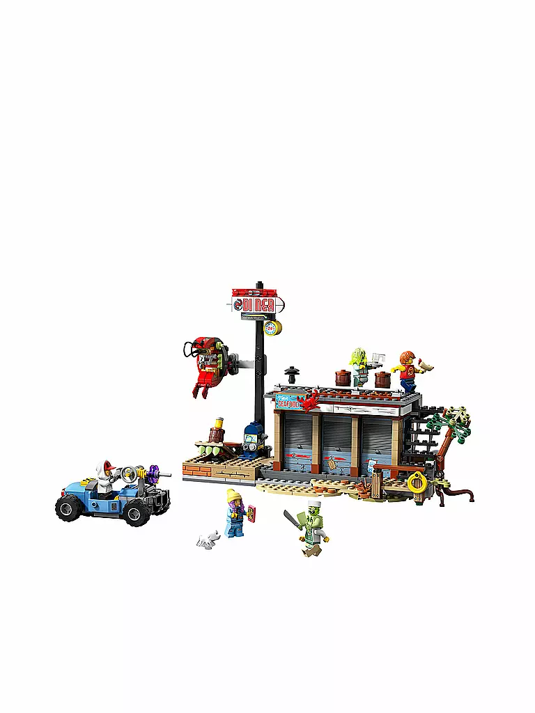 LEGO | Hidden Side - Angriff auf die Garnelenhütte 70422 | transparent