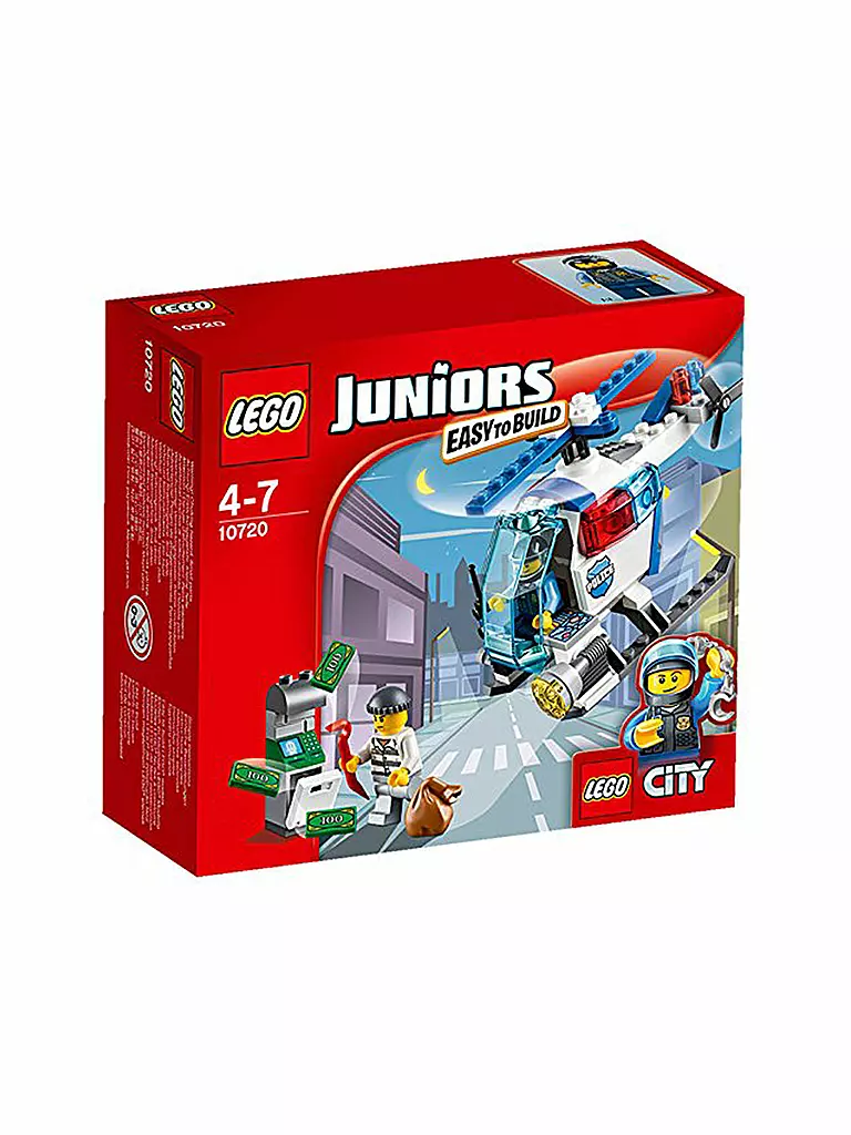 LEGO | JUNIOR - Verfolgung mit dem Polizeihelikopter 10720 | 