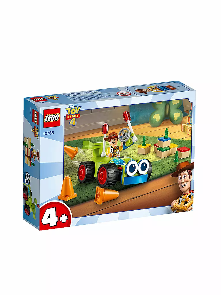 LEGO | Juniors - Disney Pixar Toy Story 4 - Woody & Turbo 10766 | 