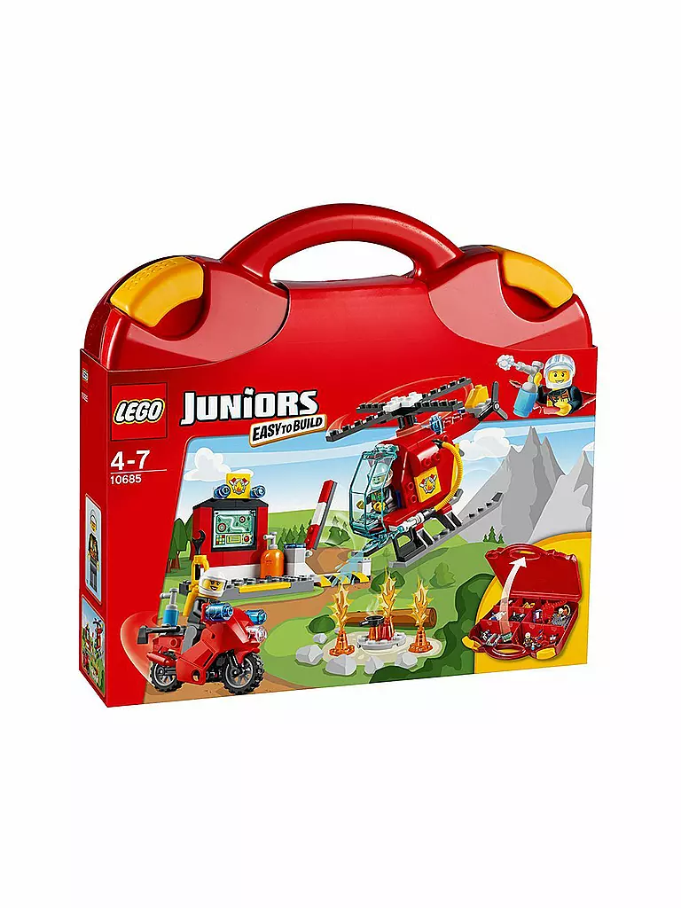 LEGO | Juniors - Feuerwehr Koffer  10685 | 