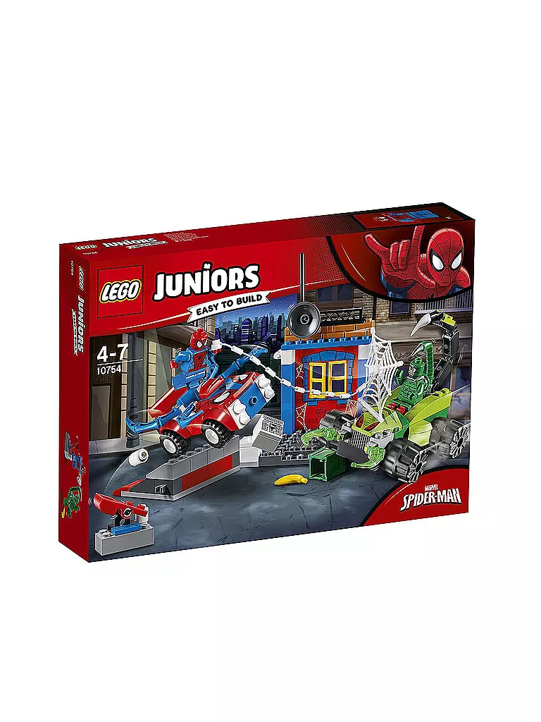 LEGO | Juniors - Grosses Kraftmessen von Spider Man 10754 | transparent