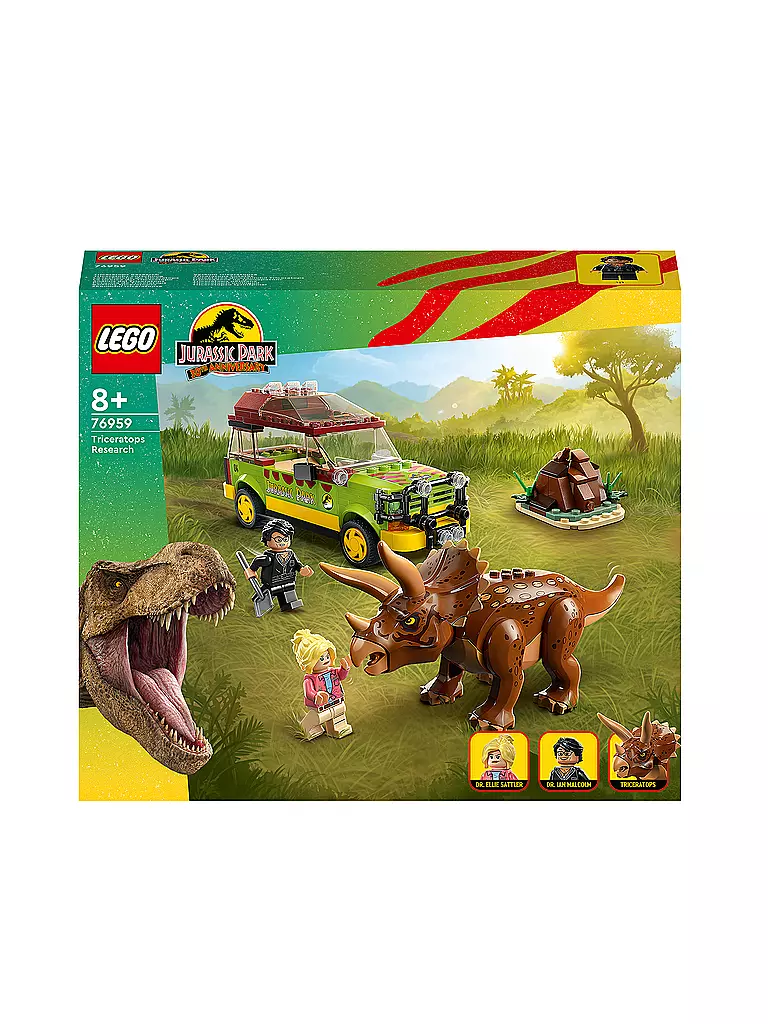LEGO | Jurassic Park - Triceratops-Forschung 76959 | keine Farbe