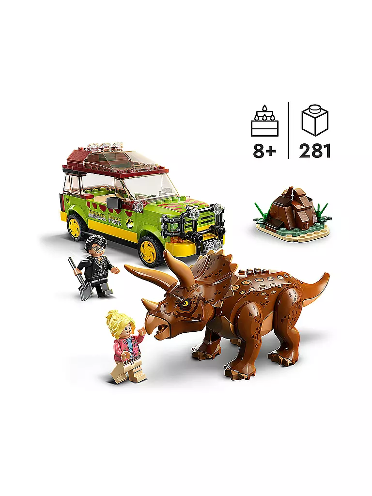 LEGO | Jurassic Park - Triceratops-Forschung 76959 | keine Farbe