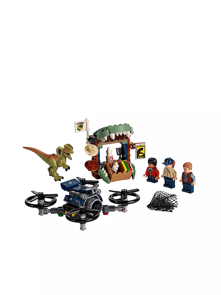LEGO | Jurassic World -  Dilophosaurus auf der Flucht 75934 | keine Farbe