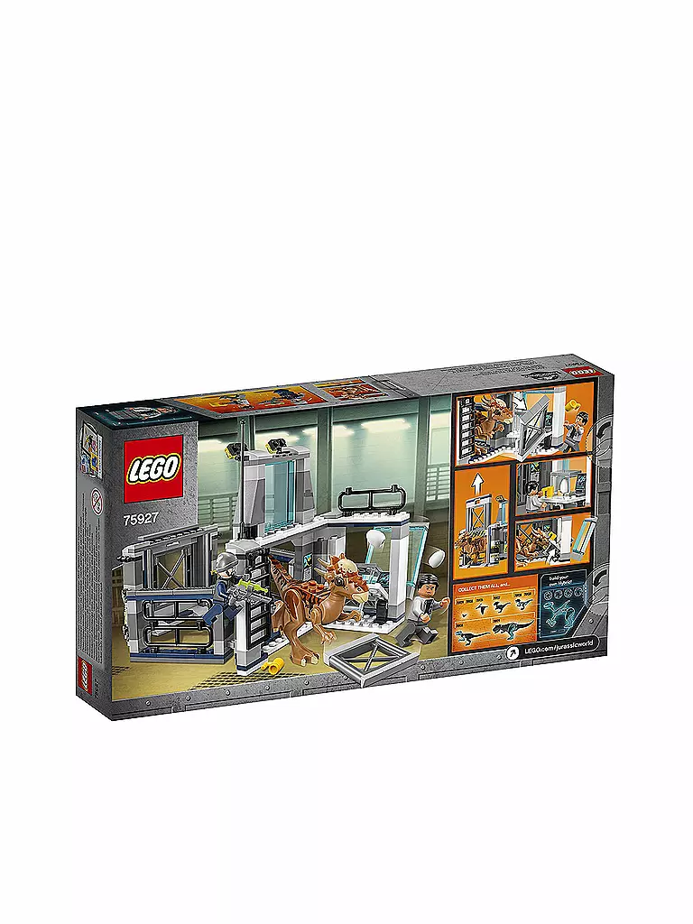 LEGO | Jurassic World - Ausbruch des Stygimoloch 75927 | transparent