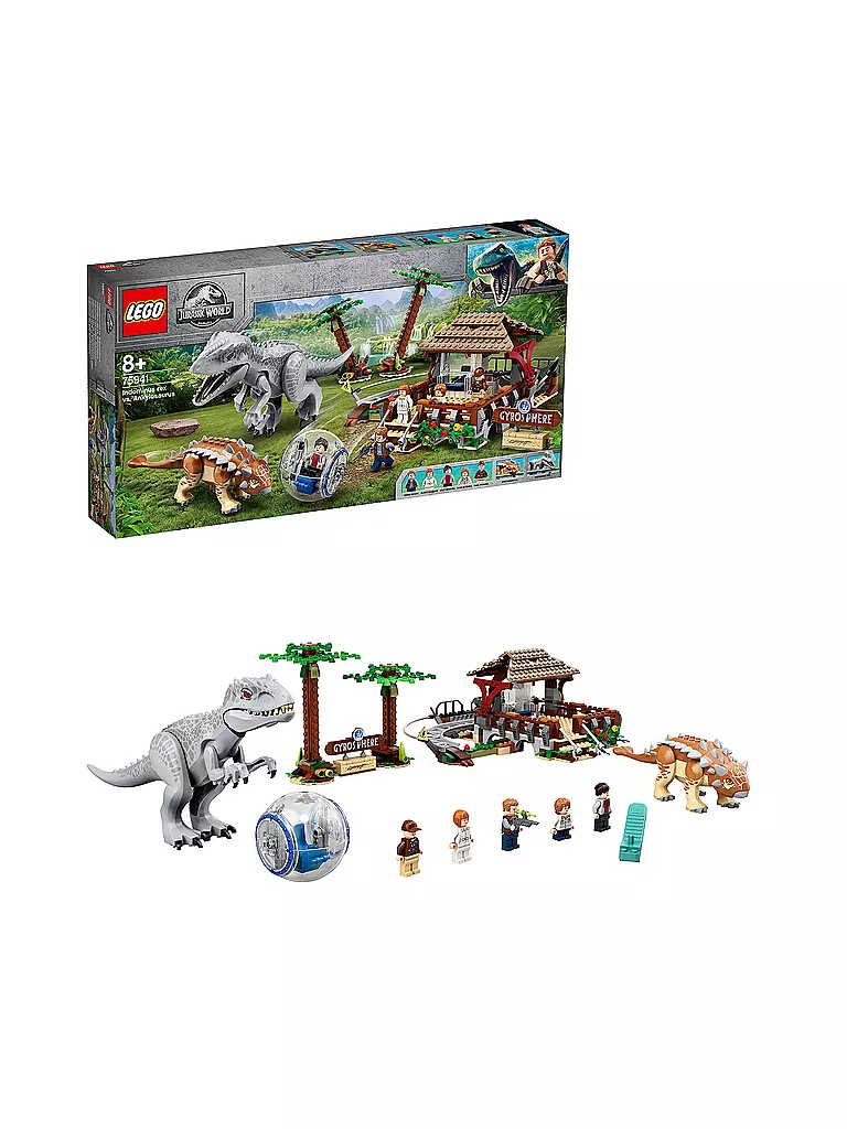 LEGO | Jurassic World - Indominus Rex vs. Ankylosaurus 75941 | keine Farbe