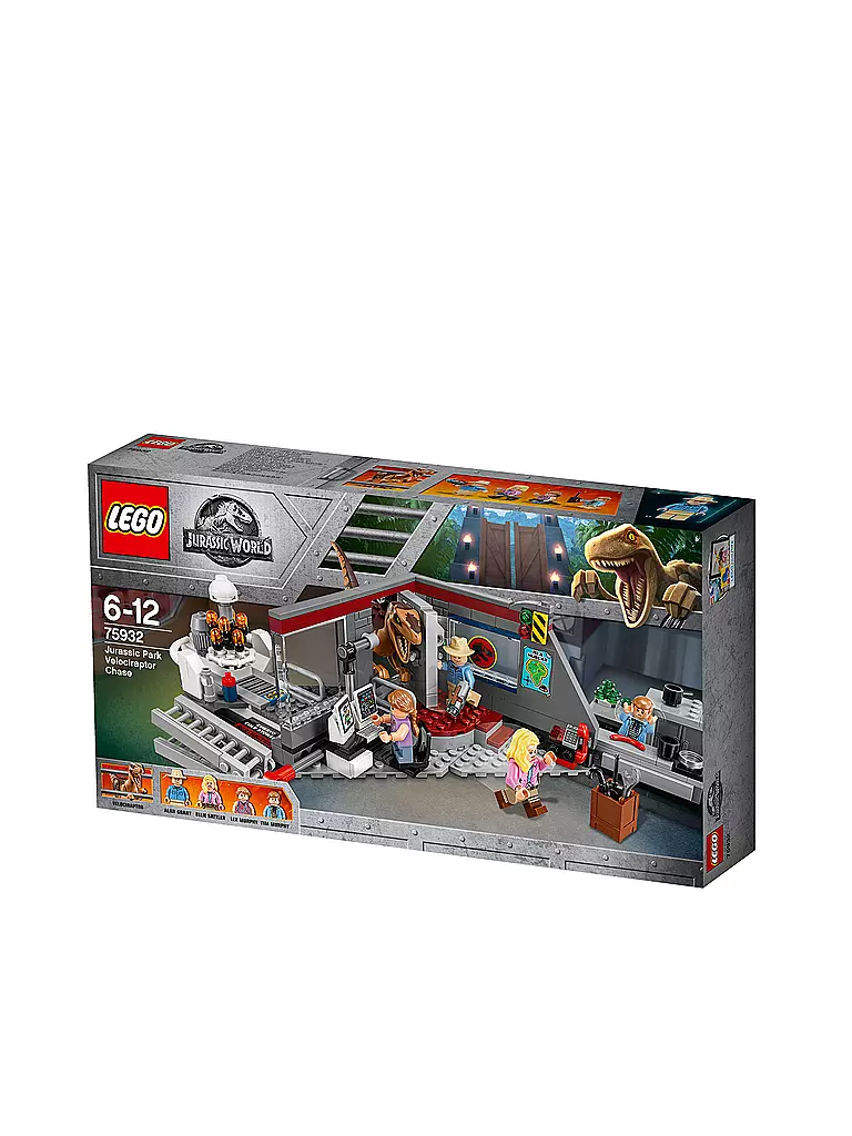 LEGO | Jurassic World - Jagd auf den Velociraptor 75932 | transparent