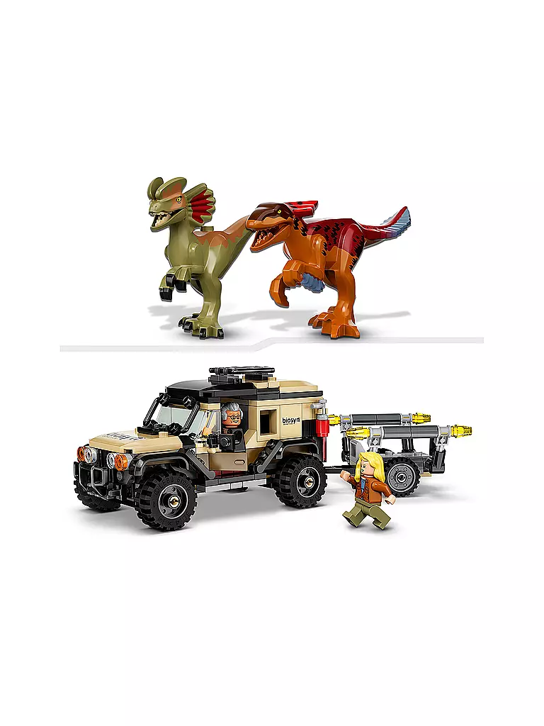 LEGO | Jurassic World - Pyroraptor & Dilophosaurus Transport 76951 | keine Farbe
