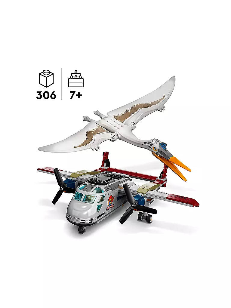 LEGO | Jurassic World - Quetzalcoatlus: Flugzeug-Überfall 76947 | keine Farbe