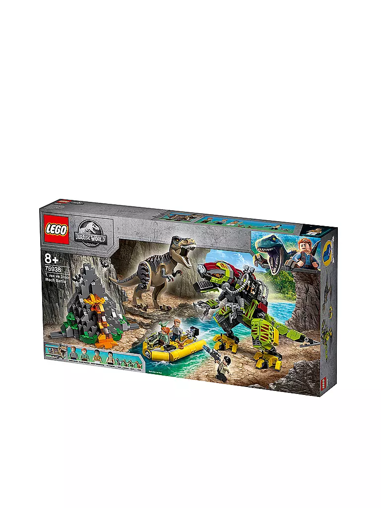 LEGO | Jurassic World - T-Rex vs. Dino-Mech 75938 | keine Farbe