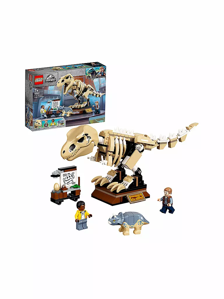 LEGO | Jurassic World - T-Rex-Skelett in der Fossilienausstellung 76940 | keine Farbe