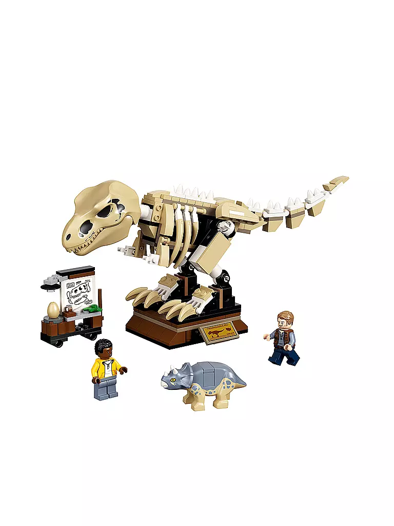 LEGO | Jurassic World - T-Rex-Skelett in der Fossilienausstellung 76940 | keine Farbe