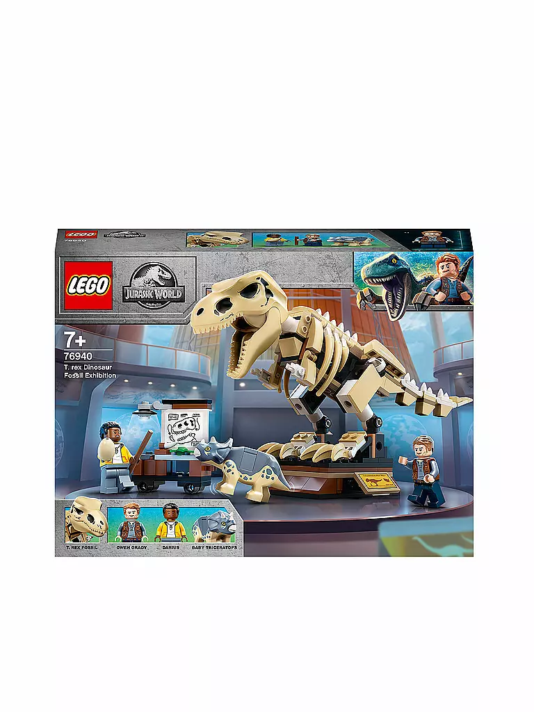 LEGO | Jurassic World - T-Rex-Skelett in der Fossilienausstellung 76940 | keine Farbe