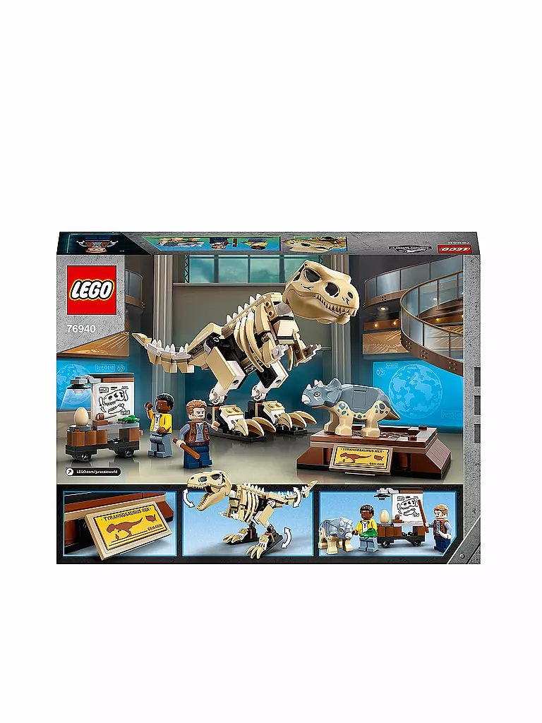 LEGO | Jurassic World - T-Rex-Skelett in der Fossilienausstellung 76940 | keine Farbe