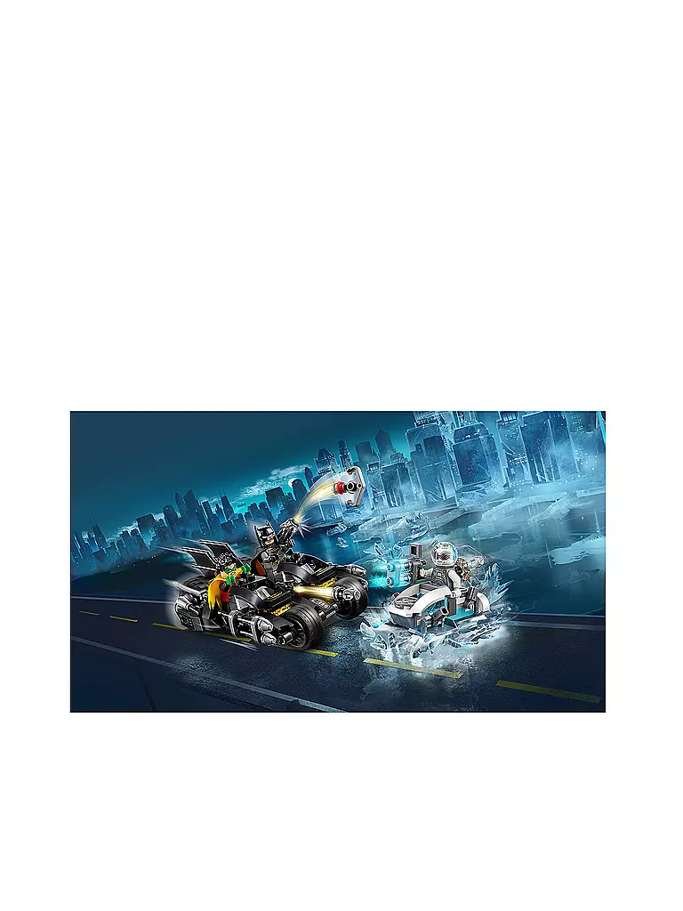 LEGO | Lego® DC Universe Super Heroes™ - Batcycle-Duell mit Mr- Freeze 76118 | transparent