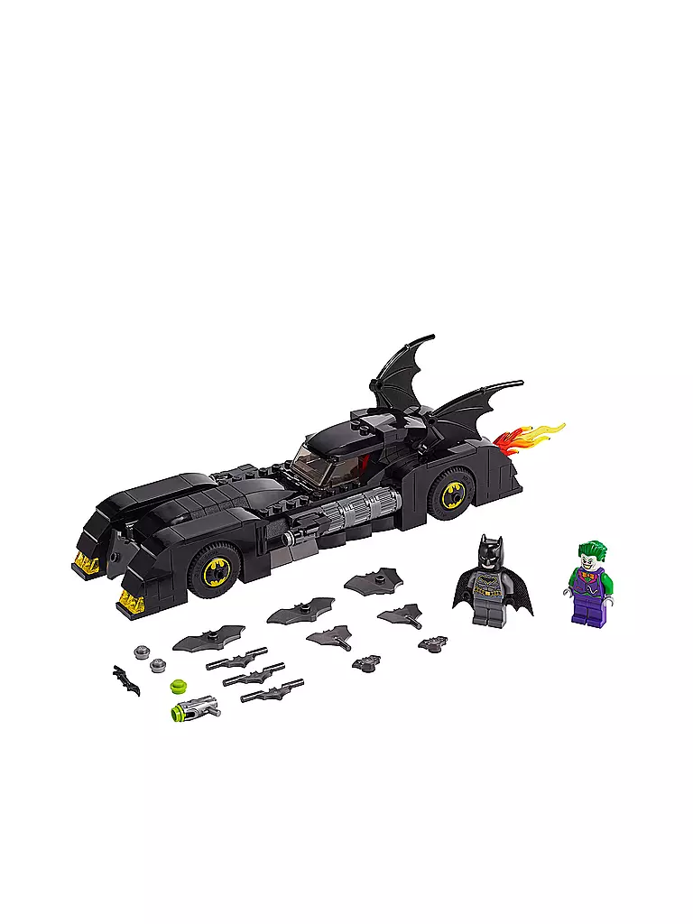 LEGO | Lego® DC Universe Super Heroes™ - Batmobie - Verfolgungsjagd mit dem Joker 76119 | transparent