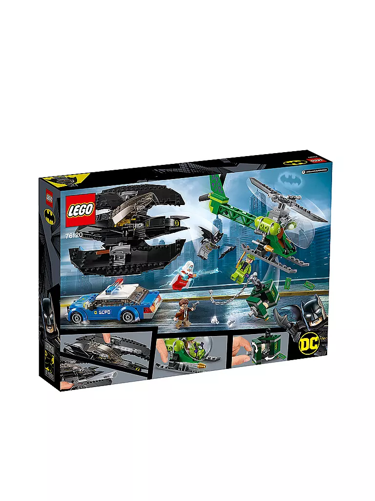 LEGO | Lego® DC Universe Super Heroes™ - Batwing und der Riddler-Überfall 76120 | transparent